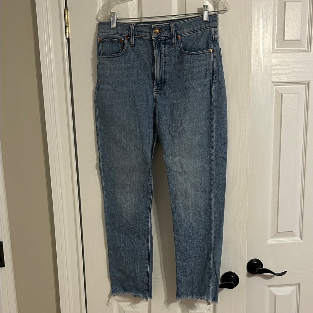 Madewell Perfect Vintage Denim Jeans in Classic Blue